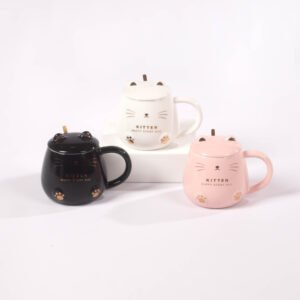 MUG GATO 7.7*8.5CM 400ML