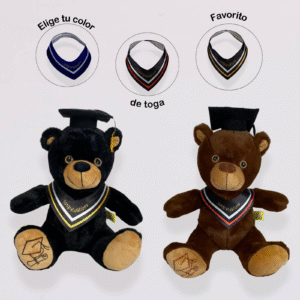 Peluche Oso de Grado Pequeño 26 cm