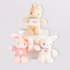Peluche Conejo con Camisa 20 cm