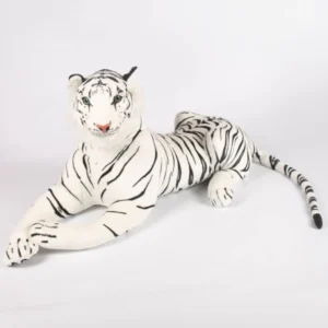 Peluche Tigre Blanco de 80 cm