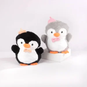 Peluche Pingüino con Moño 23 cm