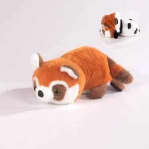 Peluche Mapache y Panda Reversible 25 cm