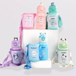 Termo Térmico Infantil con Estuche y Correa 500 ml