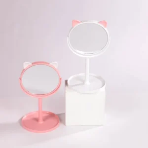 Espejo con Soporte para Accesorios 20cm