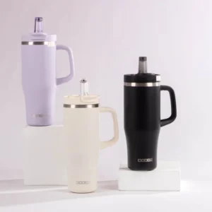 Termo Térmico de Acero con Pitillo 900 ml