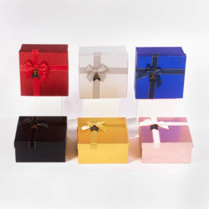 Caja de Regalo x3 Tamaños en 6 Colores