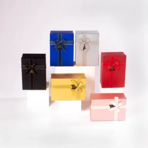 Caja de Regalo x3 Tamaños en 6 Colores