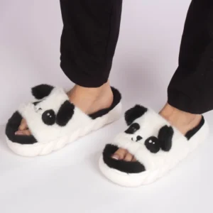 Pantuflas Abiertas Panda