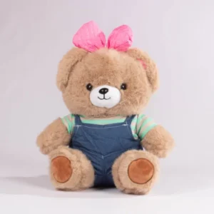 Peluche Oso con Moño 35 cm