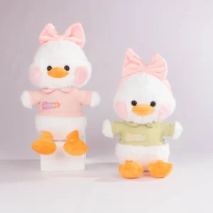 Peluche Pato con Camisa 35cm