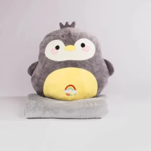 Peluche Pingüino con Cobija  40cm
