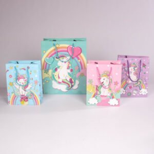 Bolsa de Regalo Unicornio (M) 32*26*10 cm