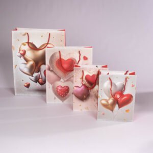 Bolsa de Regalo Corazones  (L) 31*40*12 cm