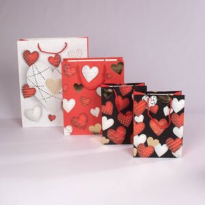 Bolsa de Regalo Corazones (L) 31*40*12 cm
