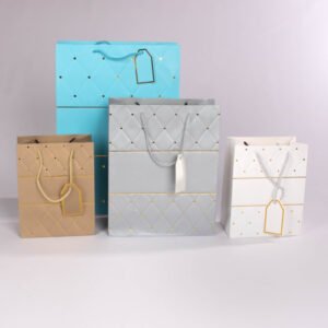 Bolsa de Regalo Pecas Doradas (L) 44*31*12cm