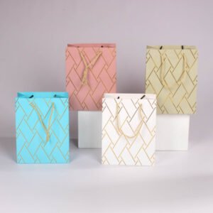Bolsa de Regalo con Grabados Dorados (S) 23*18*10
