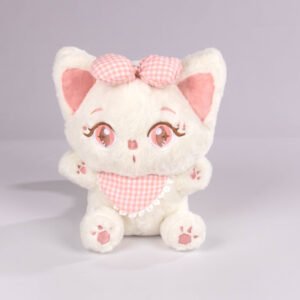 Peluche Gato con Moño  30 cm