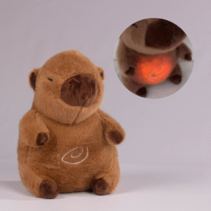 Peluche Capibara Simulador de Respiración 23 cm