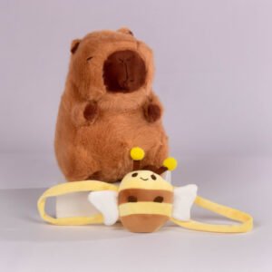 Peluche Capibara con Bolso  20 cm