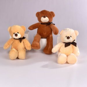 Peluche Oso Corbatín Patas Largas 38 cm