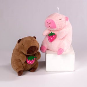 Peluche Capibara Fresa 22 cm