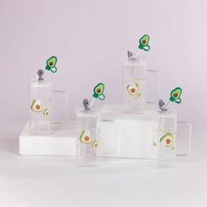 Mug de Vidrio Aguacate 400 ml