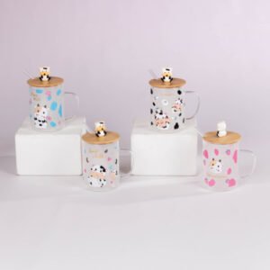 Mug de Vaca en Vidrio