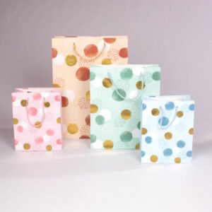 Bolsa de Regalo con Círculos (L) 30*41.5*12 cm