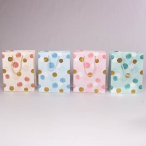 Bolsa de Regalo con Circulos (S) 18*23*10 cm