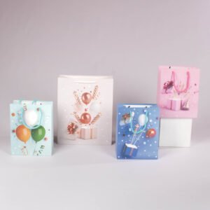 Bolsa de Regalo Globos y Regalos  (M) 32*26*12 cm