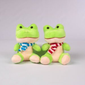 Peluche Rana con Bufanda 18 cm