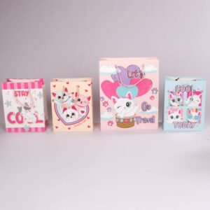Bolsa de Regalo Gatos (M) 32*26*10 cm