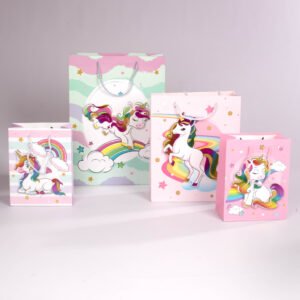 Bolsa de Regalo Unicornio (L) 41.5*30*12 cm