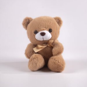 Peluche Oso con Moño Decorativo  23 cm