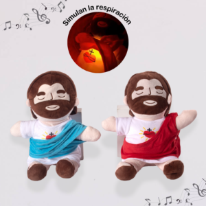 Peluche Jesús que Respira 30 cm