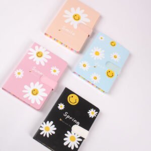 Agenda Cuaderno Diseño Margaritas Smile 13*19 cm