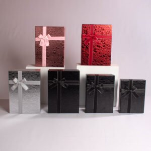 Set de caja de regalo cuadrada X3