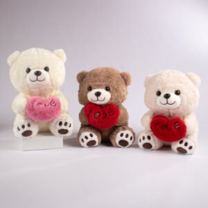 Peluche Oso con Corazón “LOVE” 32 cm