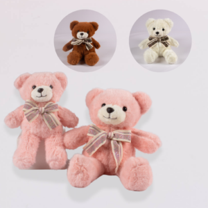 Peluche Oso con Moño Decorativo 30 cm