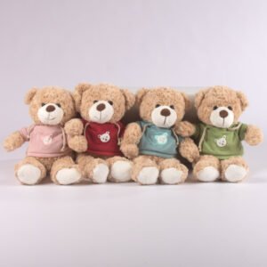 Peluche Oso con Sweater de 25 cm