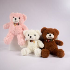 Peluche Oso con Collar 25 cm