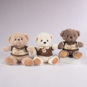 Peluche Oso con Camiseta 22 cm
