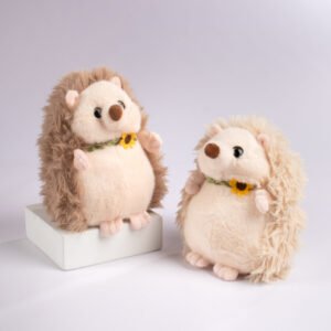 Peluche Erizo con Girasol 20 cm