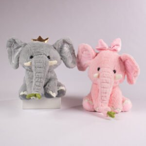 Peluche Elefante con Accesorios 28 cm
