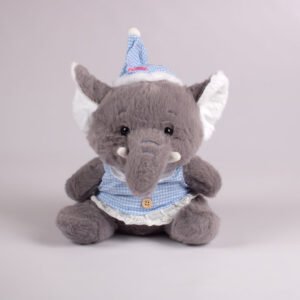 Peluche Elefante con Vestido 25 cm