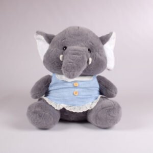 Peluche Elefante con Vestido 35 cm