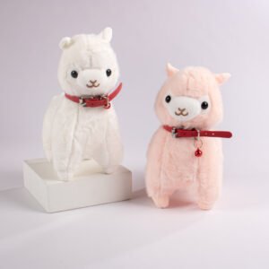 Peluche Llama con Collar 28 cm