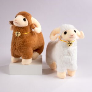 Peluche Ovejita con Campanita 25 cm
