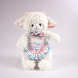 Peluche Ovejita con Vestido 32 cm