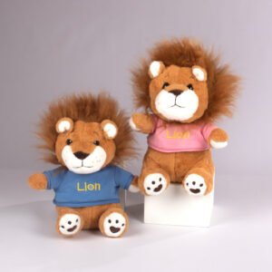 Peluche León con Camiseta 28 cm